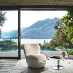 202 GERVASONI Fauteuils-Gervasoni - Fauteuil Loll 07 F - Blanc