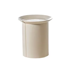 202 GERVASONI Tables-Gervasoni - Guéridon Brise N°43 - Blanc