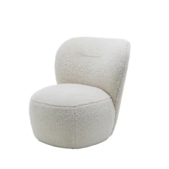202 GERVASONI Fauteuils-Gervasoni - Housse de fauteuil Loll n°07F - Lin Blanc