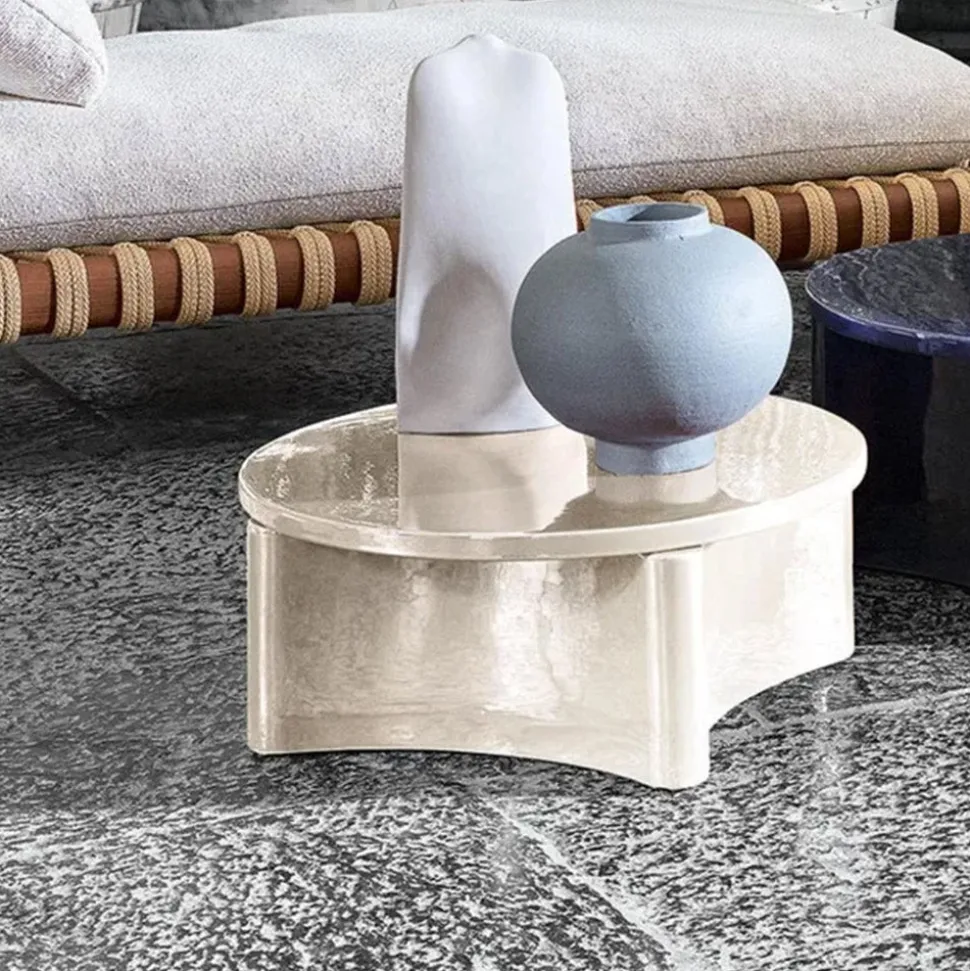 202 GERVASONI Tables-Gervasoni - Table Guna n°11 - Blanc