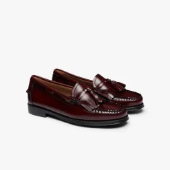 Femme GH Bass Mocassins-- Mocassins Weejun Wnb Esther Kilt - Bordeaux