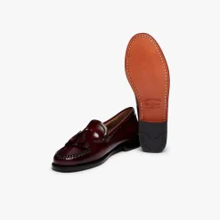 Femme GH Bass Mocassins-- Mocassins Weejun Wnb Esther Kilt - Bordeaux