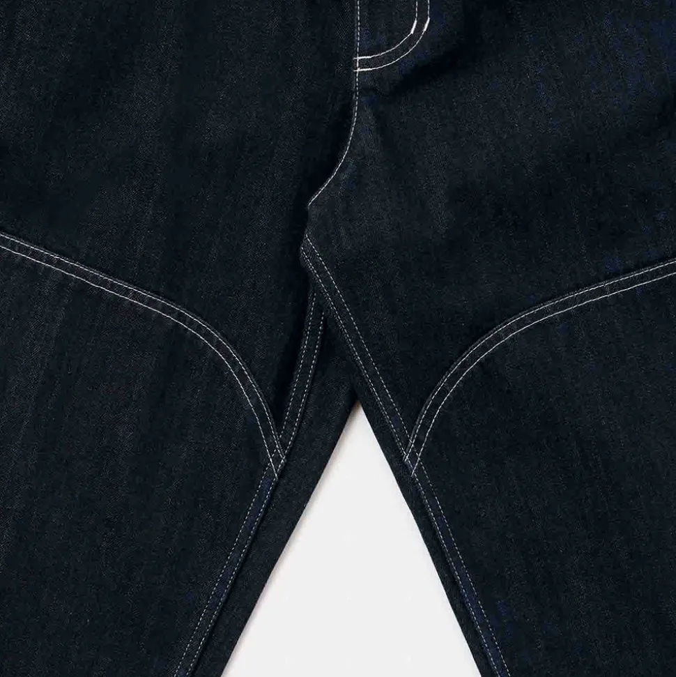 Homme Gramicci L'esprit Merci|Pantalons-- Pantalon Meadows Double Knee - Bleu