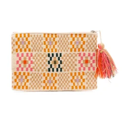 Femme Guanabana Trousses De Toilette|Pochettes-- Pochette avec Pompon -