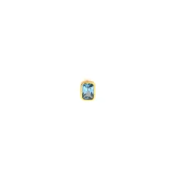 Femme Harpie Boucles D'oreilles-- Puce d'oreille Zircon - Bleu