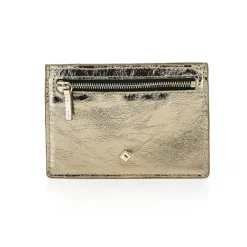 Femme HERBERT FRERE SOEUR Porte Monnaie|Porte Monnaie-Herbert Frère Soeur - Porte cartes Le Belem Laminato - Or