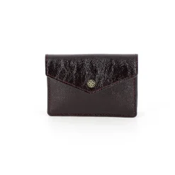 Femme HERBERT FRERE SOEUR Porte Monnaie|Porte Monnaie-Herbert Frère Soeur - Porte monnaie Le Paris-New York - Cerise