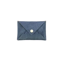 Femme HERBERT FRERE SOEUR Porte Monnaie|Porte Monnaie-Herbert Frère Soeur - Porte cartes Le Paris-Fougeres - Bleu Brillant