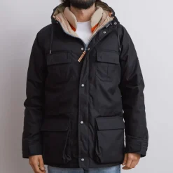 Homme Holubar Manteaux-- Deer Hunter CM - Noir