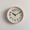 1091 LEMNOS Horloges|L'esprit Merci-Horloge murale en contreplaqué Riki M