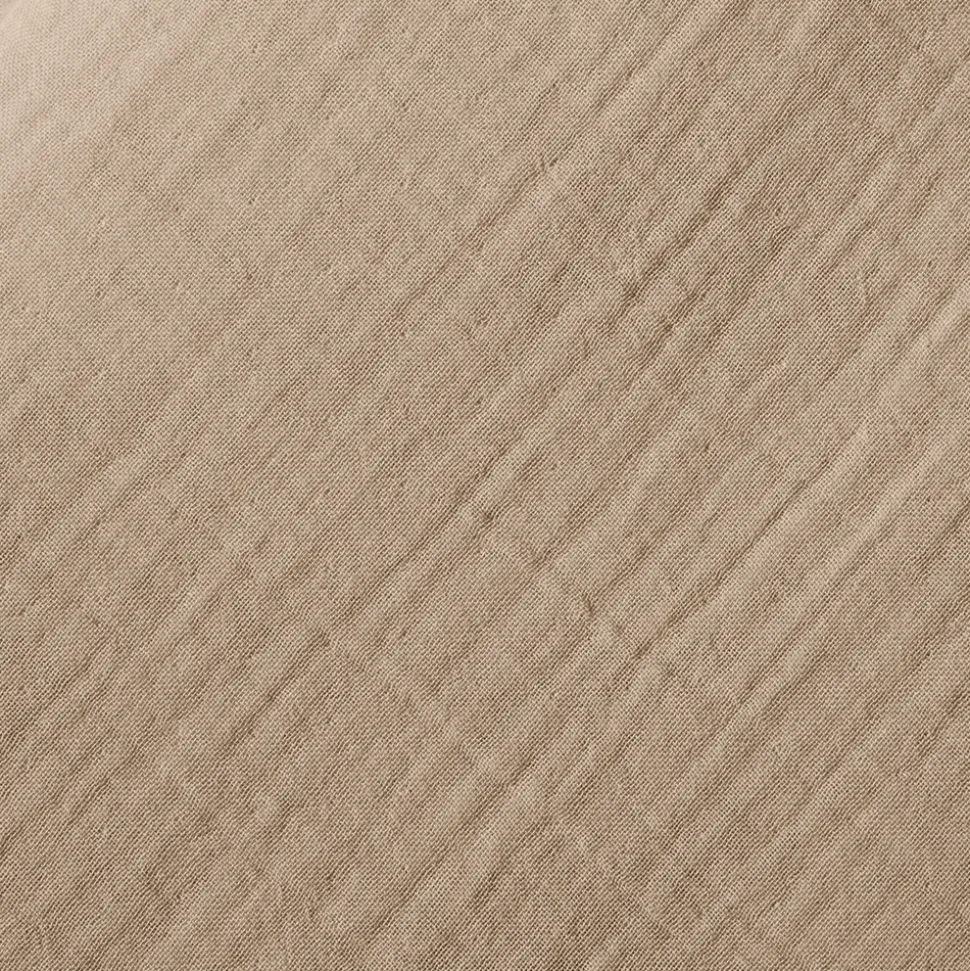 2100 GAZEX Housses De Couette-Housse de couette en gaze de coton - Beige Quai de Seine