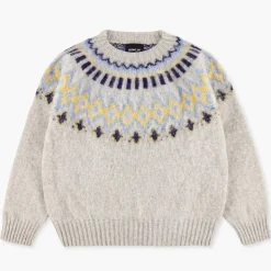 Femme HOWLIN Mailles-' - Pull Disco Circus - Gris