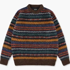 Homme HOWLIN L'esprit Merci|Mailles-' - Pull Find Your Place in Space - Marron