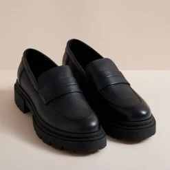 Femme Hudson London Mocassins-- Mocassins Remi - Noir