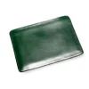 Femme Il Bussetto Porte Monnaie|Porte Monnaie-- Porte Document 4 compartiments - Vert Forêt