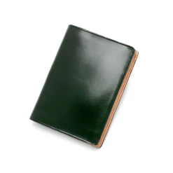 Femme Il Bussetto Porte Monnaie|Porte Monnaie-- Portefeuille 3 compartiments - Vert Forêt