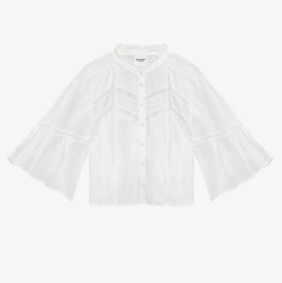 Femme Isabel Marant Chemises-- Chemise Gramy - Blanc