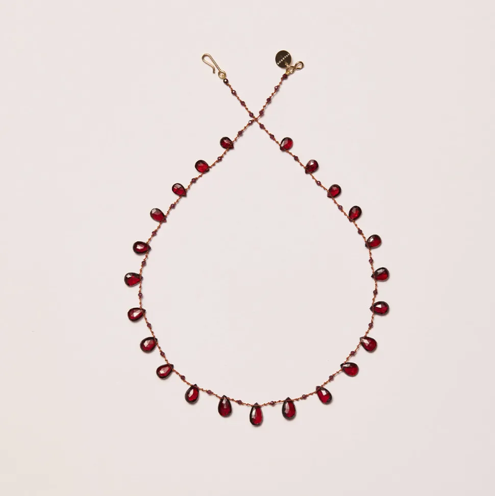 Femme Ivarene Colliers-- Collier Elston - Rouge