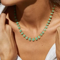 Femme Ivarene Colliers-- Collier Evergreen - Vert