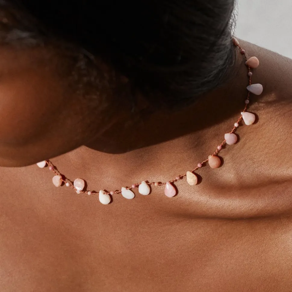 Femme Ivarene Colliers-- Collier Rosemead - Rose