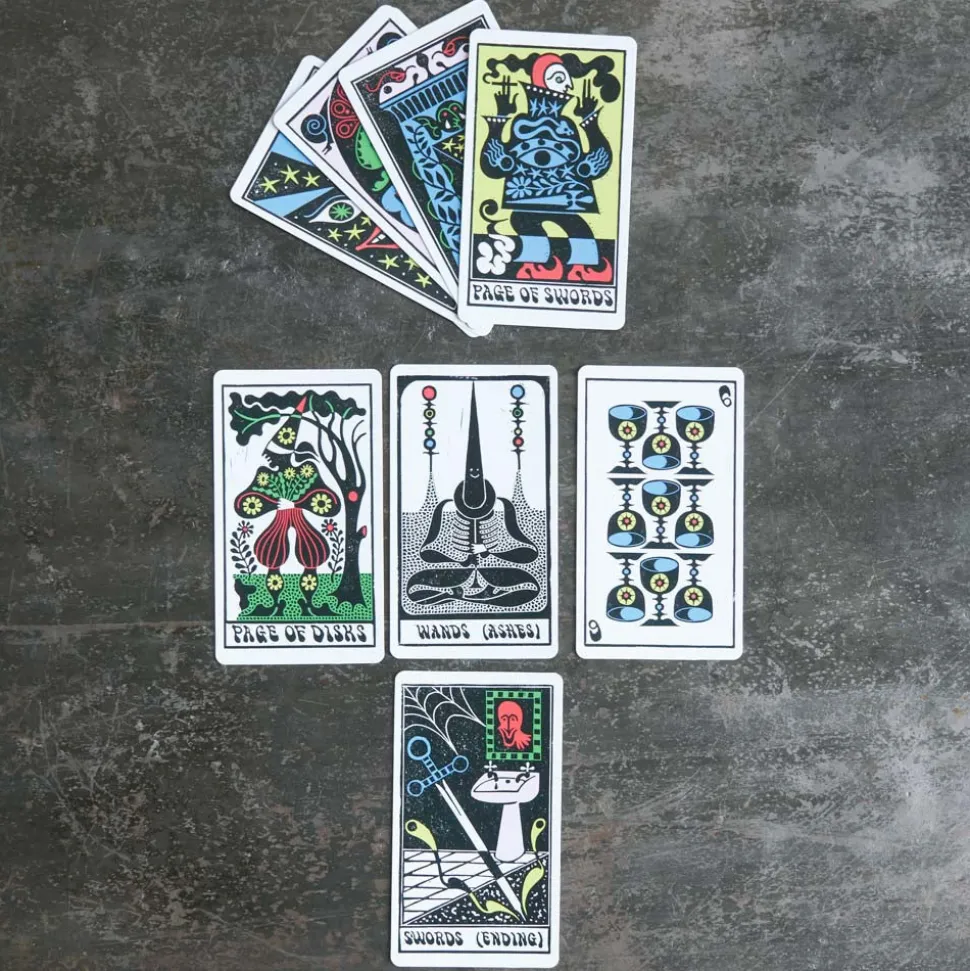 1325 MACADAM DIFFUSION Jeux-Jeu de cartes - Complete Autonomic Tarot