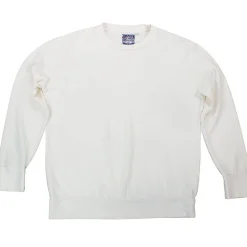 Homme Jungmaven T-shirts-- T-shirt Manches Longues California - Blanc Cassé