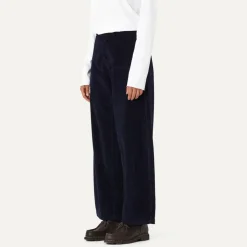 Femme LABO ART Pantalons-Labo.Art - Pantalon Velours Bum - Atltantic