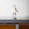 208 HAY Lampes-Lampe portable Oyster à mousqueton - Blanc