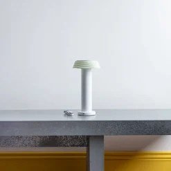 2024 SOWDEN Lampes-Lampe portable rechargeable - Blanc Vert - Sowden