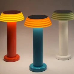 2024 SOWDEN Lampes-Lampe portable rechargeable - Bleu Orange - Sowden