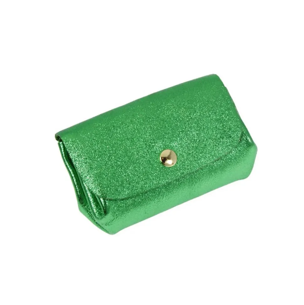 Femme Les Cleias Porte Monnaie|Porte Monnaie-Les Cléias - Porte-Monnaie Accordéon - Vert