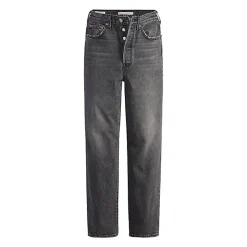 Femme LEVIS Jeans-Levi's - Jeans Droit Ribcage Ankle - Gris