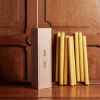 992 APIS CERA Bougies & Parfums D'intérieur|Accessoirisez Votre Intérieur-Lot de Chandelles Lucienne - Jaune