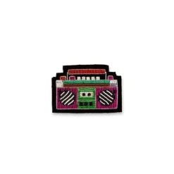 Femme MACON & LESQUOY Pin's|Pin's-Macon & Lesquoy - Broche - Ghetto blaster