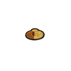 Femme MACON & LESQUOY Pin's|Pin's-Macon & Lesquoy - Broche - Chapeau de paille