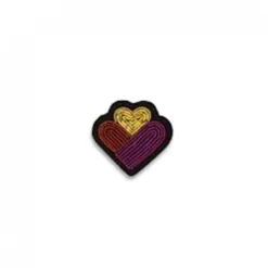 Femme MACON & LESQUOY Pin's|Pin's-Macon & Lesquoy - Broche - Mini coeurs family