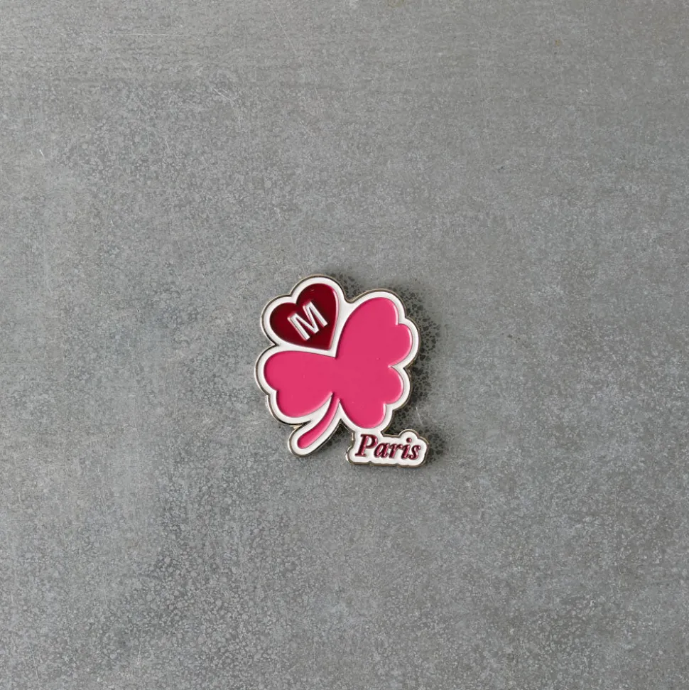 2148 BELMAR Les Accessoires Merci-Magnet Merci - Trèfle Rose