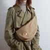 Femme 200 LINTEX Sac Banane-Merci - Banane Trèfle en lin - Sable