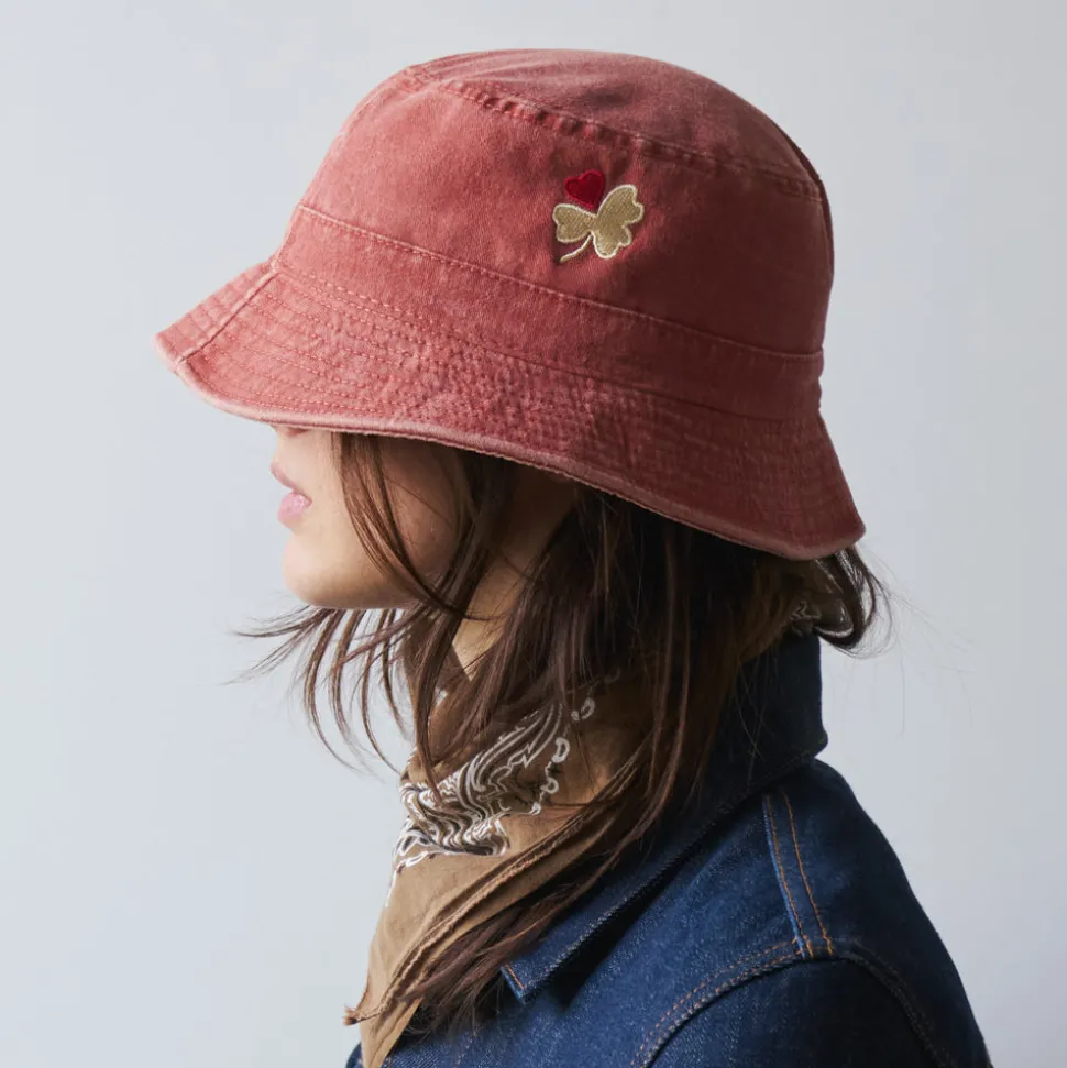 Femme M05 Chapeaux-Merci - Bob Trèfle - Orange