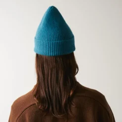 Femme MA01 Bonnets|Bonnets-Merci - Bonnet Lucky - Bleu & Rose