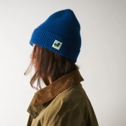 Femme MA01 L'esprit Merci|Bonnets-Merci - Bonnet Lucky - Bleu & Vert