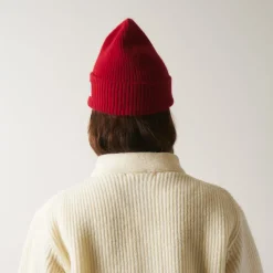 Femme MA01 Maison De Campagne|L'esprit Merci-Merci - Bonnet Lucky - Rouge & Bleu