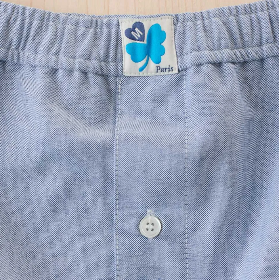 Femme G01 Shorts|Shorts-Merci - Boxer Jude - Bleu