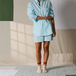 Femme G01 Shorts|Shorts-Merci - Boxer Jude - Turquoise