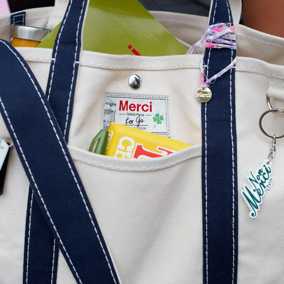 Femme G01 Cabas Merci-Merci - Cabas Candide en canvas -