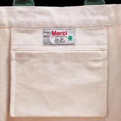 Femme V01 Cabas Merci-Merci - Cabas Tréfle Bouclette - Rose