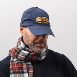 Femme M05 Casquettes & Bobs|Casquettes & Bobs-Merci - Casquette College Non Merci - Bleu
