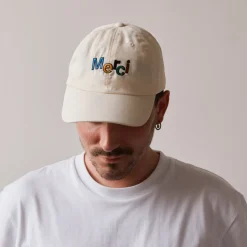 Femme M05 Casquettes & Bobs|Casquettes & Bobs-Merci - Casquette Merci 24' - Ecru