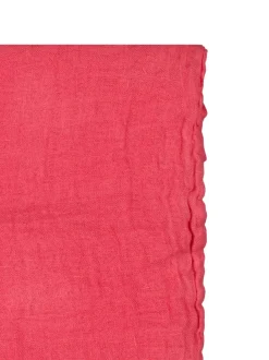 Femme J01 Foulards & Echarpes-Merci - Écharpe en lin - Rose