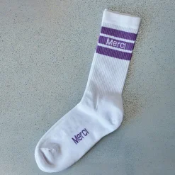 Femme MERCI Chaussettes|Chaussettes-- Chaussettes en coton -